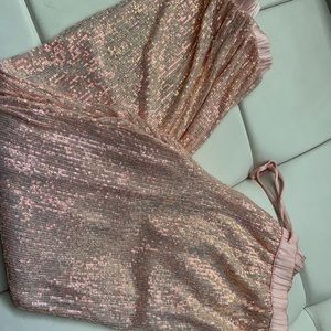 Victoria’s Secret pink sequin harem pants